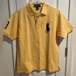 New without tags - yellow Ralph Lauren polo with big pony